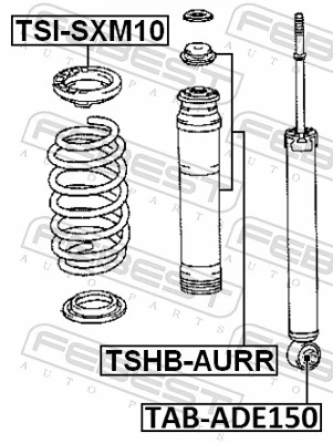 Protective Cap/Bellow, shock absorber TSHB-AURR