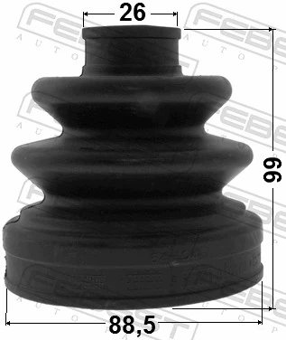 FEBEST 0215-U31 Bellow, drive shaft