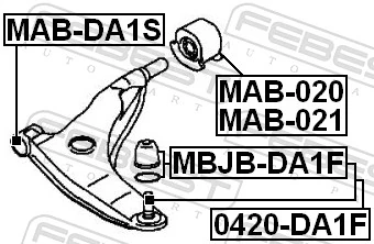 Ball Joint 0420-DA1F