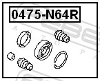 Repair Kit, brake caliper 0475-N64R