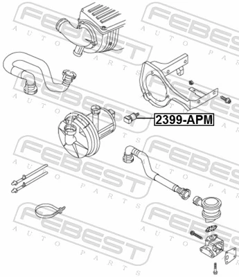 FEBEST 2399-APM Mounting, air compressor