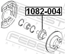 Wheel Hub 1082-004