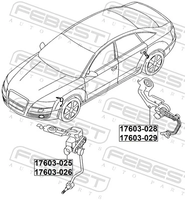 Sensor, headlight levelling 17603-026