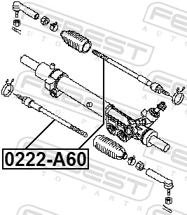 Inner Tie Rod 0222-A60