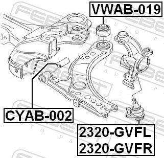 Ball Joint 2320-GVFR