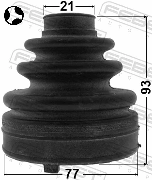 Bellow, drive shaft 0815-FORMTT