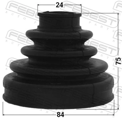 Bellow, drive shaft 0117-MCU10R
