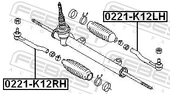Tie Rod End 0221-K12LH
