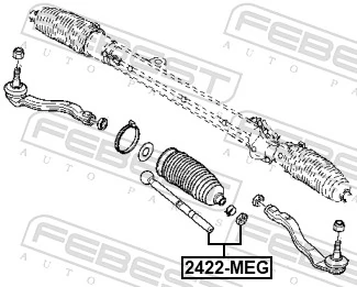 Inner Tie Rod 2422-KAN