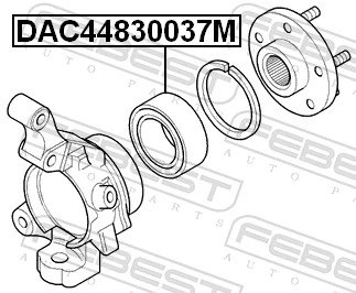 Wheel Bearing DAC44830037M