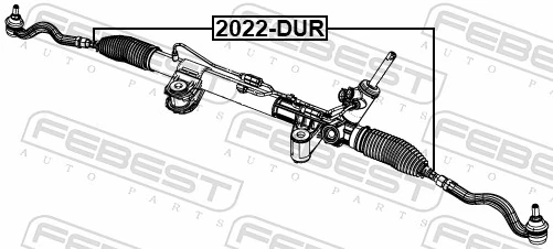 FEBEST 2022-DUR Inner Tie Rod