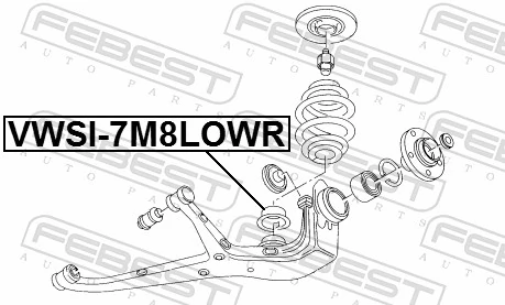 Spring Seat VWSI-7M8LOWR