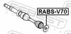 Sensor Ring, ABS RABS-V70