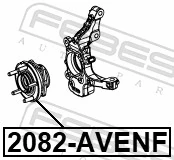 Wheel Hub 2082-AVENF