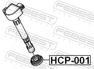 FEBEST HCP-001 Seal Ring, spark plug shaft