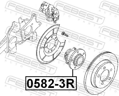 Wheel Hub 0582-3R