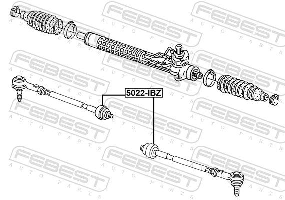 Inner Tie Rod 5022-IBZ