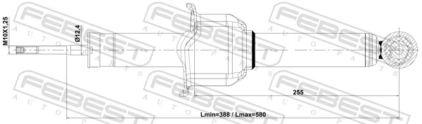Shock Absorber 03110-005R