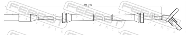 Sensor, wheel speed 21606-003