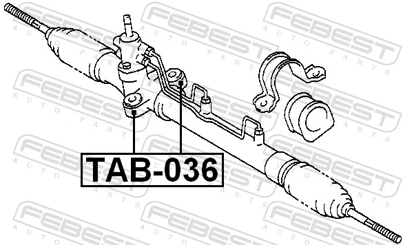 ベアリング、ステアリングギア TAB-036