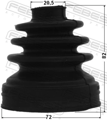 Bellow, drive shaft 2915-FLIIRT