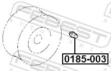 Wheel Nut 0185-003