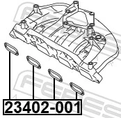 FEBEST 23402-001 Gasket, intake manifold