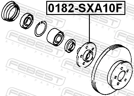 Wheel Hub 0182-SXA10F