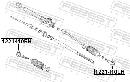 Tie Rod End 1221-I10LH