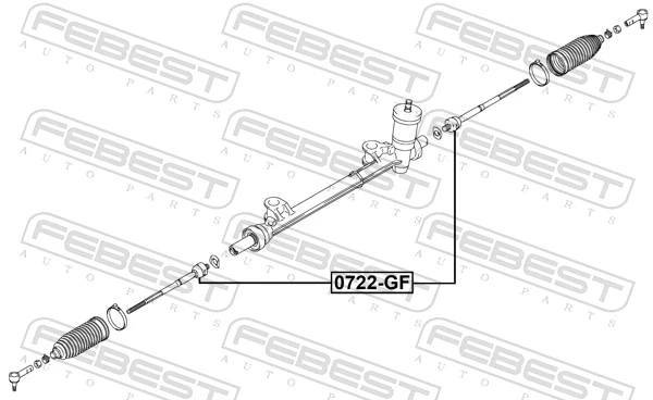 Inner Tie Rod 0722-GF