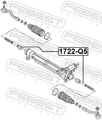 Inner Tie Rod 1722-Q5