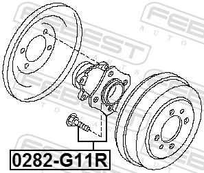 Wheel Hub 0282-G11R