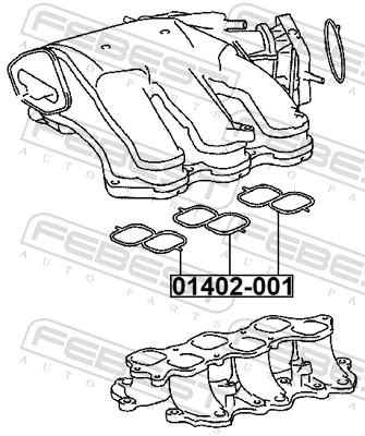 FEBEST 01402-001 Gasket, intake manifold