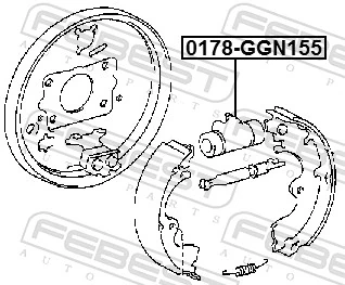 Wheel Brake Cylinder 0178-GGN155