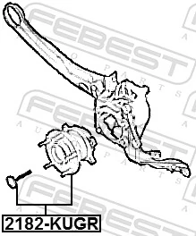 Wheel Hub 2182-KUGR