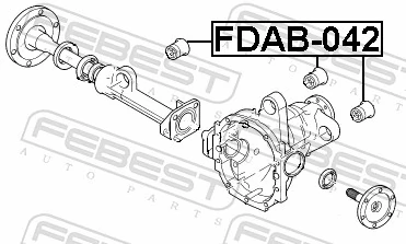 FEBEST FDAB-042 Mounting, differential
