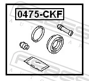 FEBEST 0475-CKF Repair Kit, brake caliper