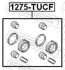 Repair Kit, brake caliper 1275-TUCF