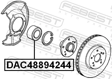 Wheel Bearing DAC48894244