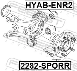 Wheel Hub 2282-SPORR