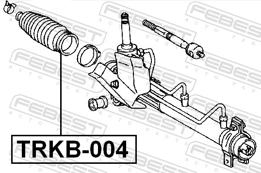 ベローズ、ステアリング TRKB-004