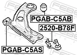 Ball Joint 2520-B78F