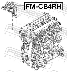 베어링 설치, 엔진 FM-CB4RH