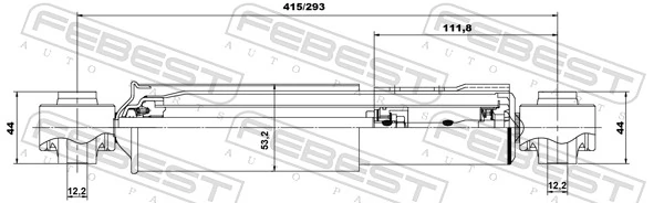 Shock Absorber 01650975R