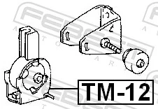 Mounting, engine TM-12