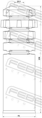 减振器防尘套组件 OPSHB-VIVBF-KIT