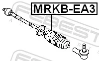 Bellow, steering MRKB-EA3