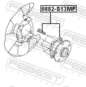 Wheel Hub 0882-S13MF