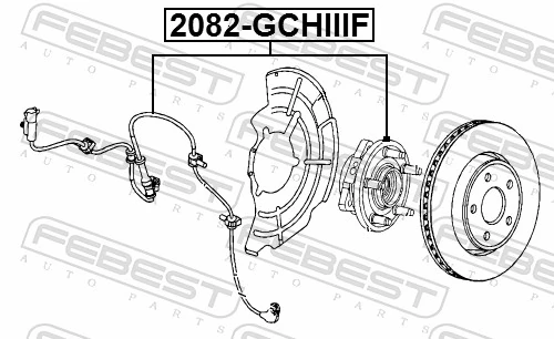 Wheel Hub 2082-GCHIIIF