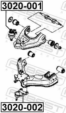 Ball Joint 3020-002